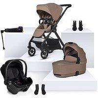 Silver Cross Reef 2 Pram, Pushchair With Dream Car Seat And Base Bundle