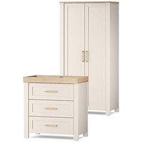 Silver Cross Seville 2 Piece Set (Dresser And Wardrobe)