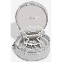 Stackers Oyster Travel Jewellery Box - Grey