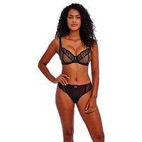 Freya Loveland Underwired Side Plunge Bra - Black