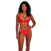 Freya Hallie Underwired Plunge Bra - Red