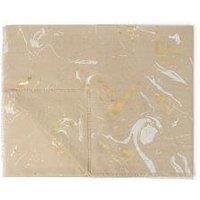 Katie Loxton Printed Foil Scarf - Brown