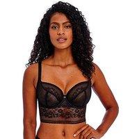 Freya Sydnie Underwired Longline Bra - Black