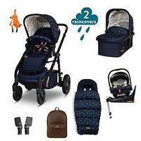 Cosatto Wow 3 Everything Travel System Bundle Adac Isize Car Seat - Doodle Days