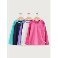 Little Bird Girls 3 Pack Long Sleeve T-Shirt- Multi