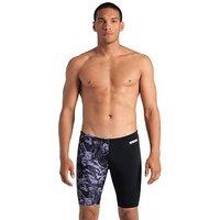 Arena Men'S Team Crackle Jammer- Black/Grey