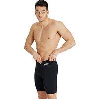 Arena Men'S Team Swim Jammer Solid - Black