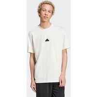 Adidas Sportswear Mens City Escape Circle T-Shirt - Off White