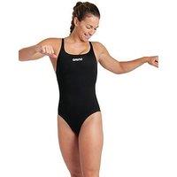 Arena Women'S Team Swimsuit Pro Solid Swimsuit - Black