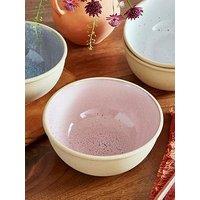 Portmeirion Minerals Collection &Ndash; Set Of 4 Rose Quartz Medium Bowls