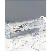 The Personalised Memento Company Personalised Gold Heart Water Bottle