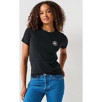 Converse Chuck Taylor T-Shirt Left Chest Star - Black