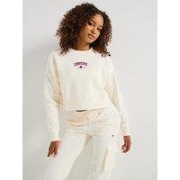 Converse Womens Crew Sweat - White