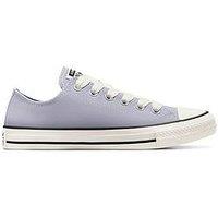 Converse Womens Suede Ox Trainers - Light Grey