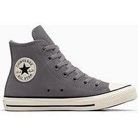 Converse Womens Crafted Color Chuck Taylor All Star Trainers - Grey