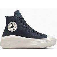 Converse Womens Crafted Color Chuck Taylor All Star Move Trainers - Beige