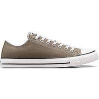 Converse Mens Canvas Ox Trainers - Taupe