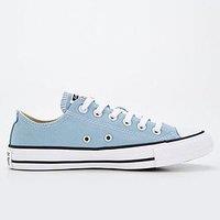 Converse Womens Canvas Ox Trainers - Blue