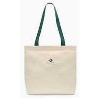 Converse Unisex Canvas Tote - Beige/Grey