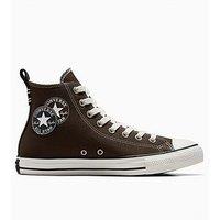 Converse Mens Lux Sport Chuck Taylor All Star Wide Trainers - Beige