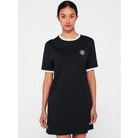 Converse Womens Chuck Patch Tee Dress - Black