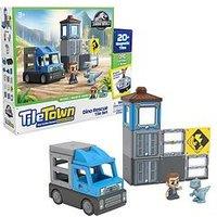 Tile Town Jurassic World Dino Rescue Magnetic Tiles Playset