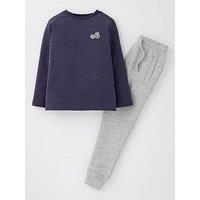 Everyday Boys Long Sleeve T-Shirt And Printed Jog Set - Multi
