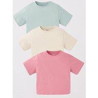 Everyday Girls 3 Pack T-Shirt - Multi