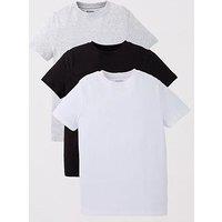 Everyday Boys 3 Pack Solid Short Sleeve T-Shirt - Multi