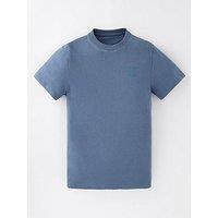 Everyday Boys Chest Embroidery Short Sleeve T-Shirt - Grey