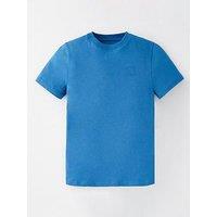 Everyday Boys Chest Embroidery Short Sleeve T-Shirt - Blue