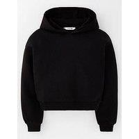 The Very Collection Girls Single Hoodie - Black
