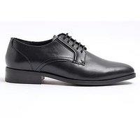 River Island Formal Point Derby Shoe - Black