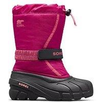 Sorel Kids Youth Flurry Boots - Dark Pink