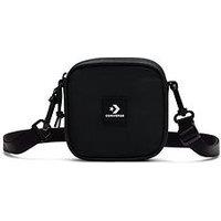 Converse Unisex Floating Pocket Crossbody Bag - Black