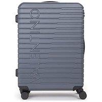 Valentino Mercury Large-Size Suitcase- Gunmetal
