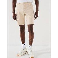 Very Man Garment Washed Cargo Short - Natural