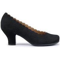 Hotter Jive Heeled Shoe - Black