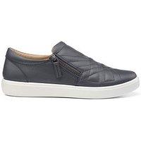 Hotter Poppy Wide Trainer - Navy