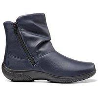 Hotter Whisper Boots Wide Fit - Navy