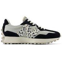 New Balance Womens 327 Trainers - Black/Multi