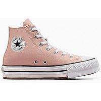Converse Junior Seasonal Color Chuck Taylor All Star Eva Lift Trainers - Purple