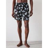 Very Man Mono Floral Printed Swim Short