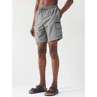 Very Man Utility Swim Shorts - Grey