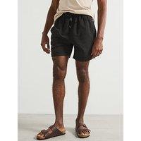 Very Man Side Stripe Swim Shorts - Black