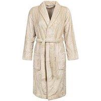 Heat Holders Fleece Dressing Gown - White Sand