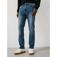 Very Man Slim Fit Jeans With Stretch - Dark Wash