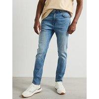 Very Man Slim Fit Jeans With Stretch - Light Blue