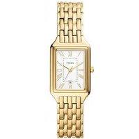 Fossil Women'S Raquel Three-Hand Date, Gold-Tone Stainless Steel Watch