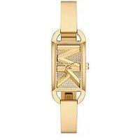 Michael Kors Mk Empire Three-Hand Gold-Tone Stainless Steel Watch